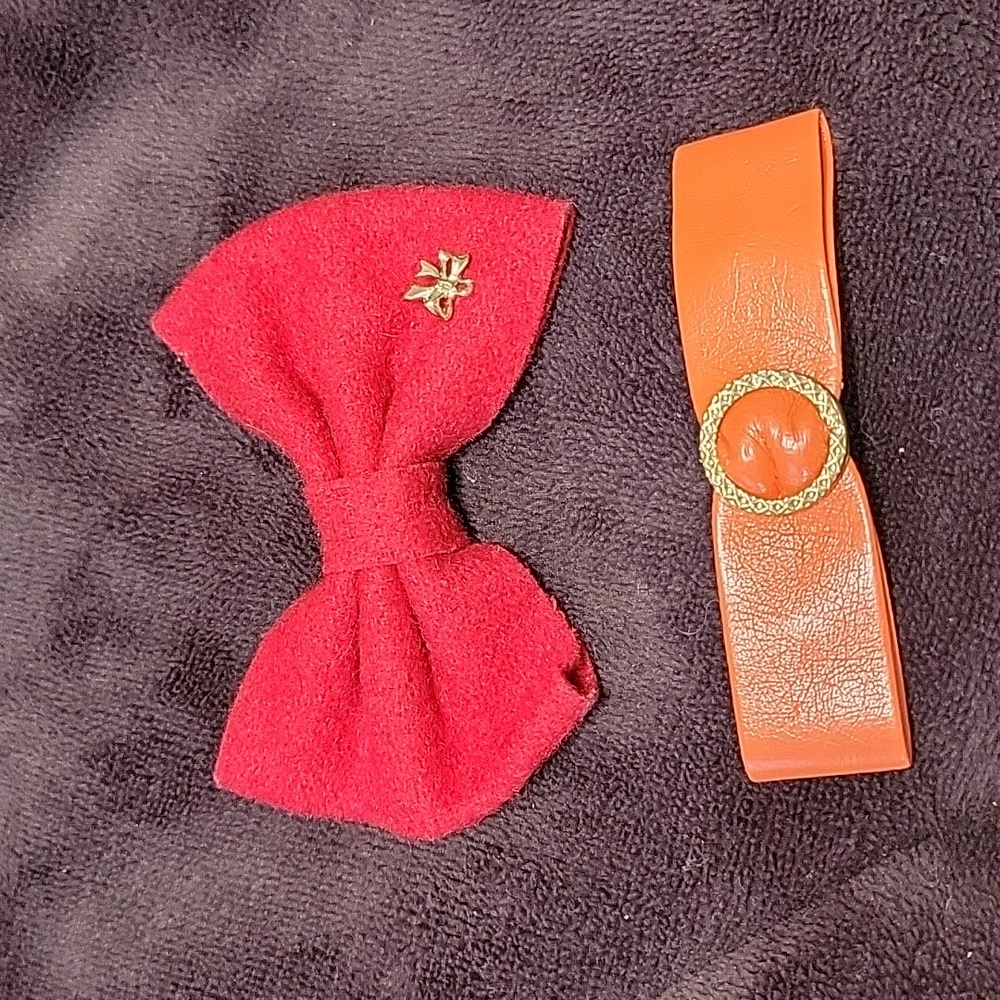 Two Bow Hair Accessories